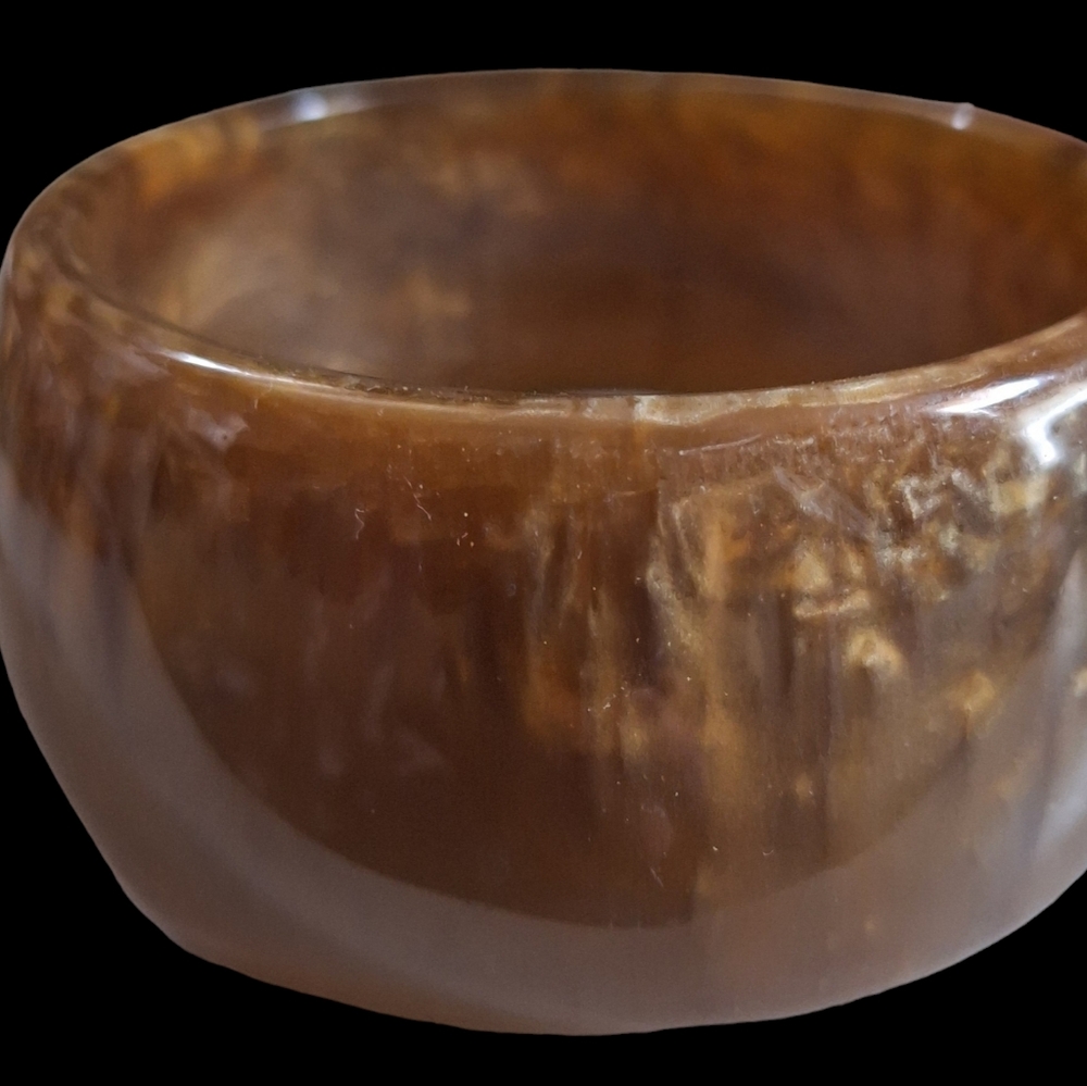 Vintage marbled  bangle bracelet